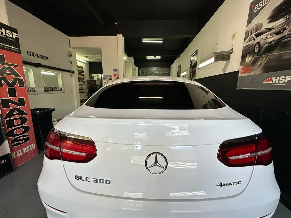 Mercedes-Benz GLC con cristales laminados